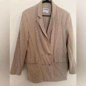 Old Navy Tan Oversized Blazer